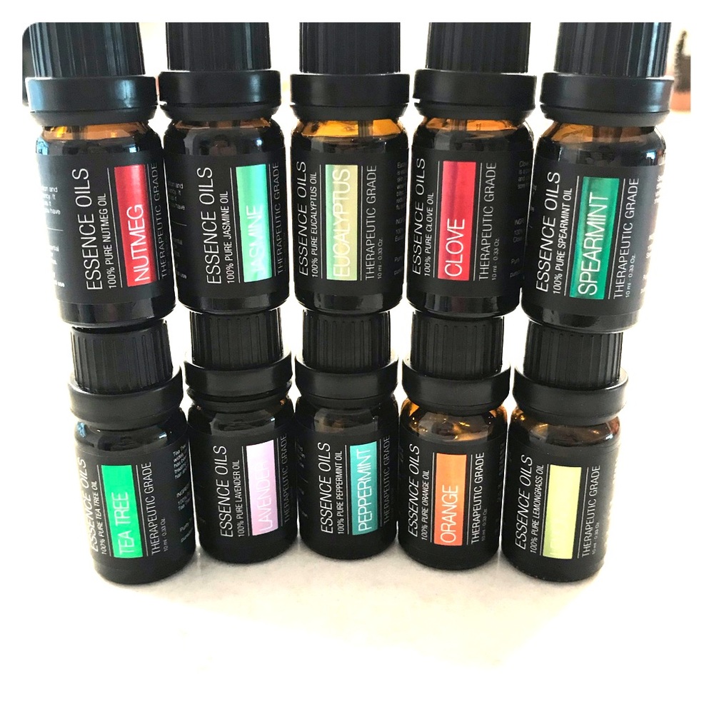 Set of 10 essential oils